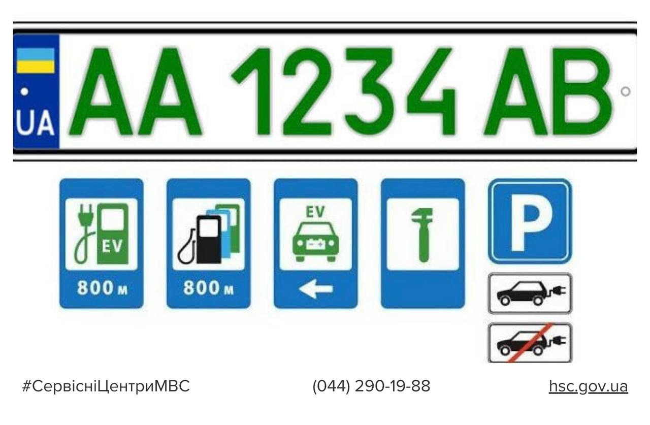"Зелені" номери на авто та статистика попиту їх серед автовласників Полтавщини